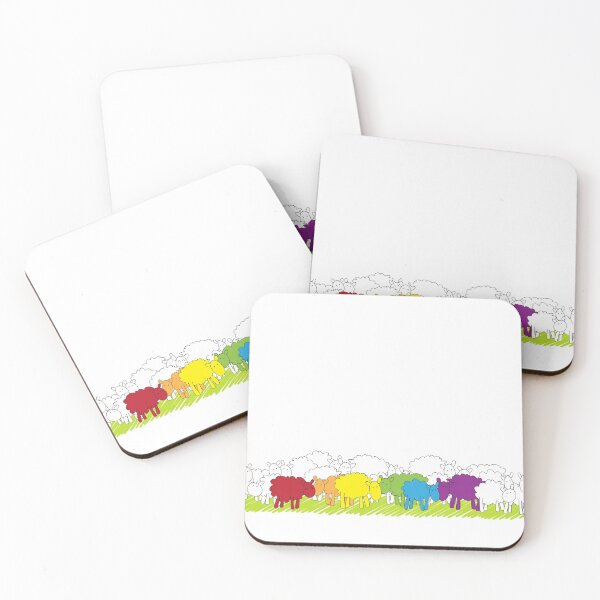 Item preview, Rainbow sheep designed and sold by sluggraphix.
