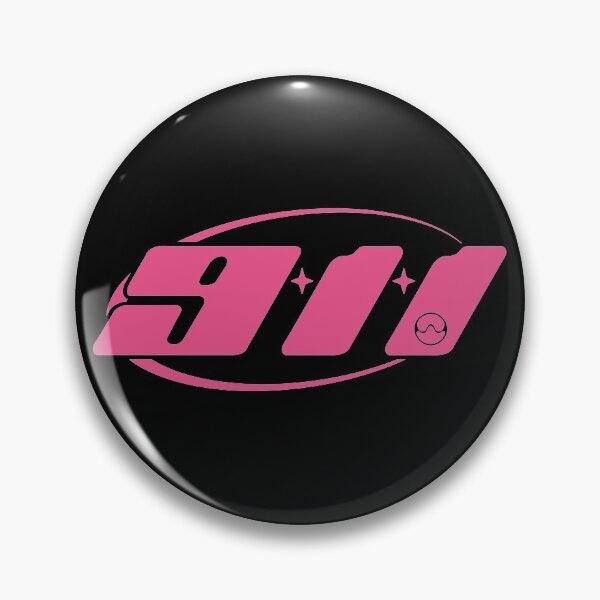 Artikelvorschau, Gaga 911 Chromatica Logo (Pink auf Schwarz) entworfen und verkauft von Fox Newton.