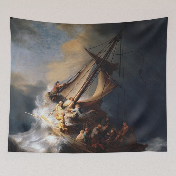 Item preview, The Great Art: Rembrandt - The Storm On The Sea Of Galilee designed and sold by The Great  Art.