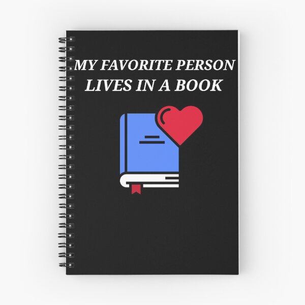 Item preview, My Favorite Person Lives in a Book designed and sold by NerdNova.