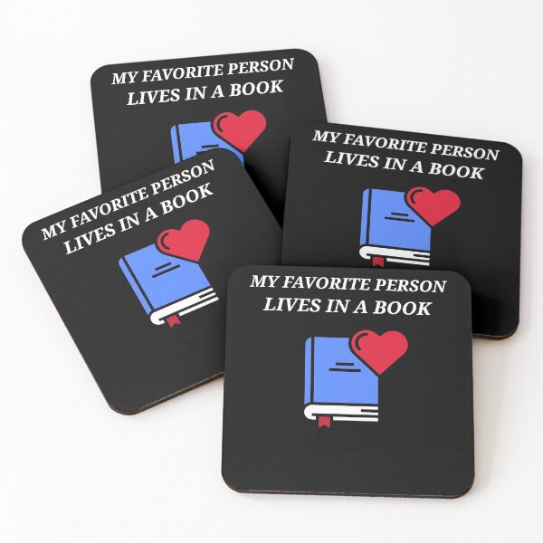 Item preview, My Favorite Person Lives in a Book designed and sold by NerdNova.