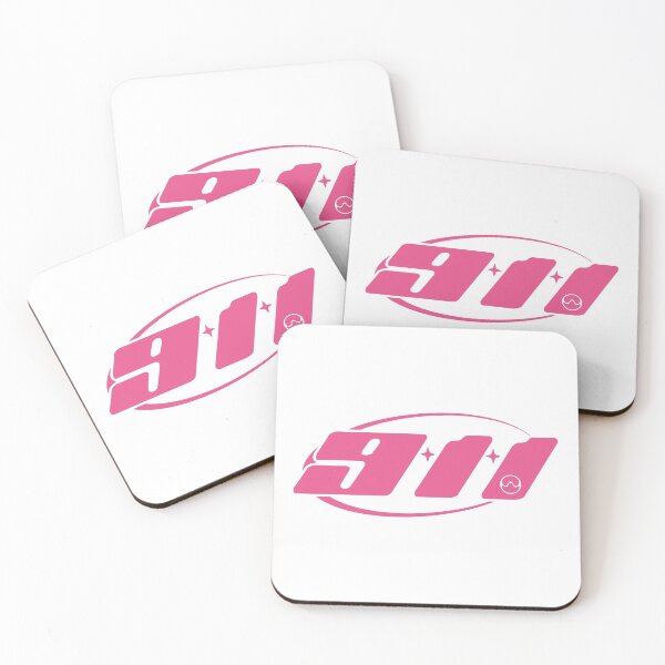 Item preview, Gaga 911 Chromatica logo (Pink on White) designed and sold by Fox Newton.