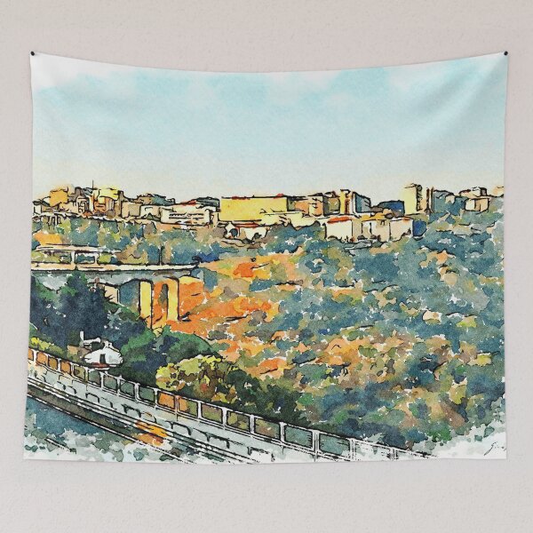 Item preview, Cityscape and road designed and sold by Giuseppe Cocco.