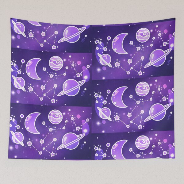 Item preview, Purple Galaxy designed and sold by heysoleilart.