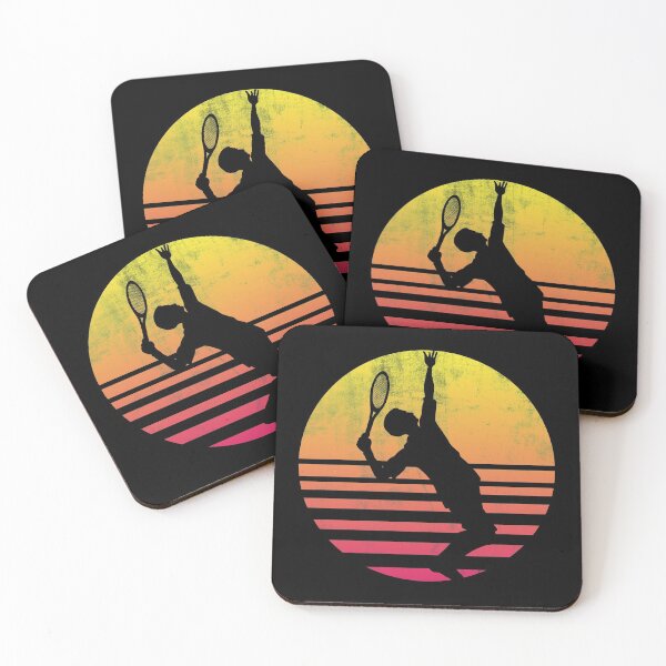 Item preview, sunset tennis player designed and sold by Peaceful Life Co.