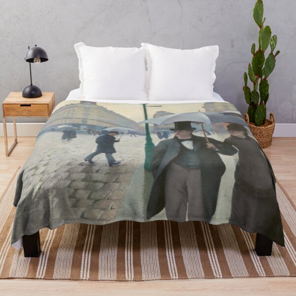 Item preview, Fine Art: Gustave Caillebotte - Paris Street In Rainy Weather designed and sold by The Great Art.