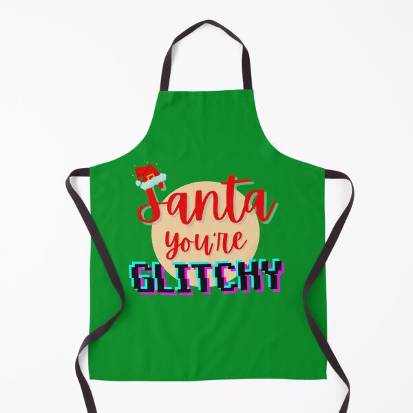 Item preview, Santa You're Glitchy designed and sold by mhicks23.