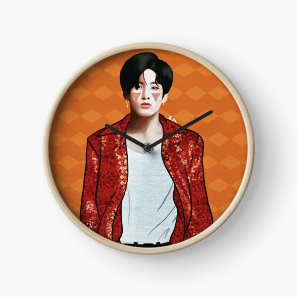 BTS Jeon Jungkook Clock