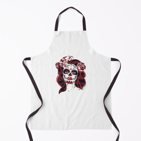 Item preview, sugar skull girl designed and sold by littlehapa.