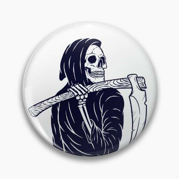 Item preview, Grim Reaper sticker designed and sold by PatternSquare.