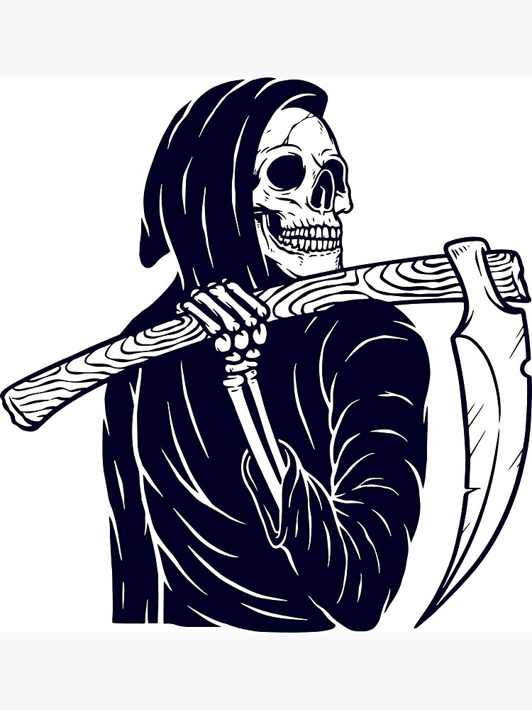 be the grim reaper' Sticker