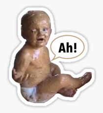 Erdnussbutter Baby Sticker