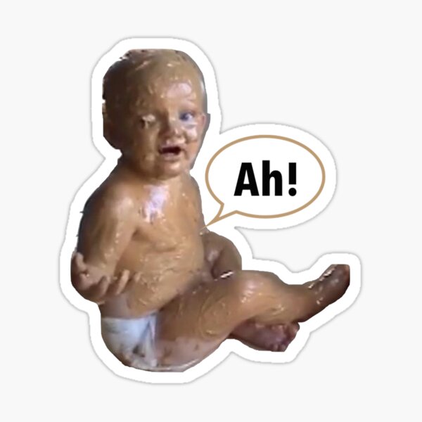 Peanut Butter Baby Sticker