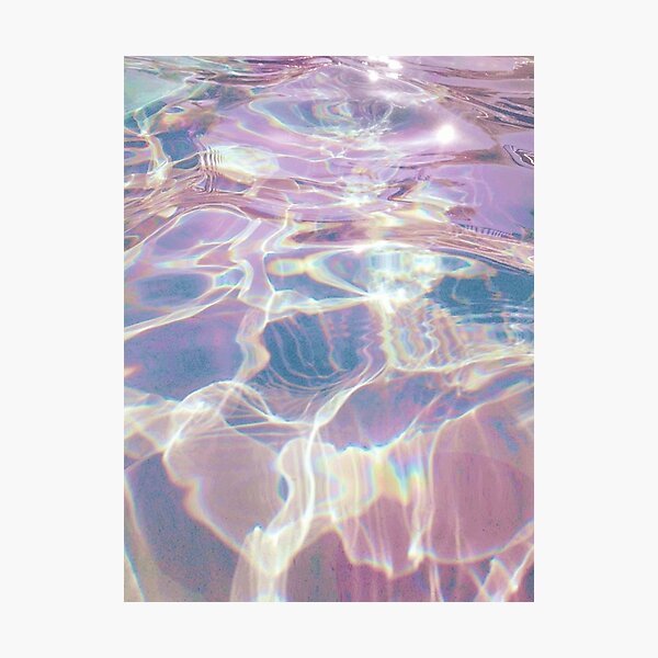 Holographic Waters Photographic Print