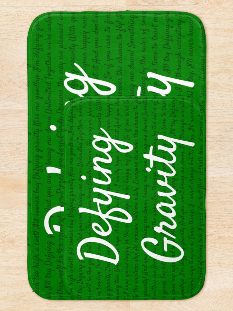 Thumbnail 5 of 6, Bath Mat, Defying gravity designed and sold by potterhead42.