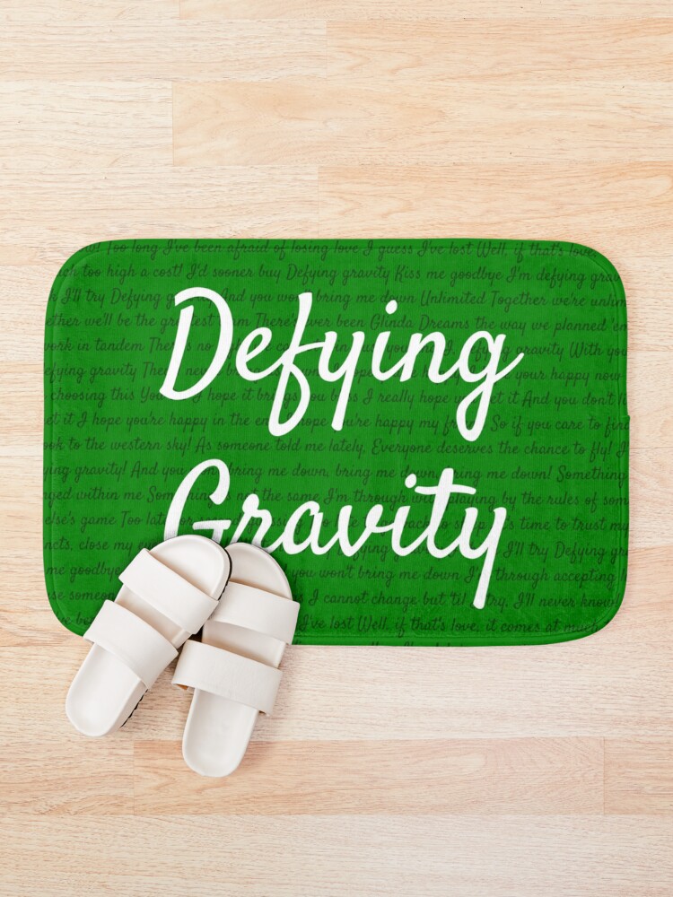 Thumbnail 1 of 6, Bath Mat, Defying gravity designed and sold by potterhead42.