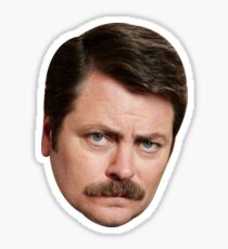 Ron Swanson Sticker