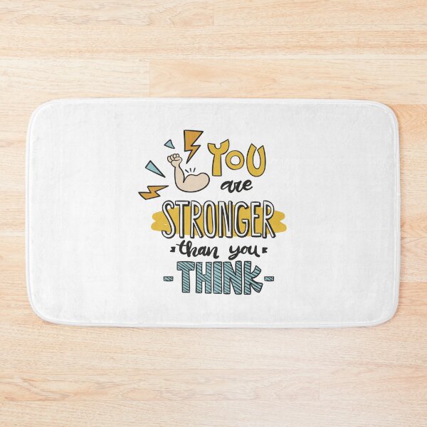 Item preview, Asset you are stronger than you think, inspirational qoute designed and sold by popotamfriends.