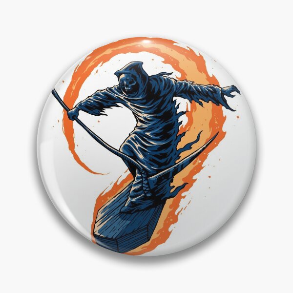 Artikelvorschau, Grim Reaper Sticker entworfen und verkauft von PatternSquare.