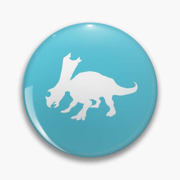 Item preview, Chasmosaurus Dinosaur Silhouette (White) designed and sold by GoldenArchelon.