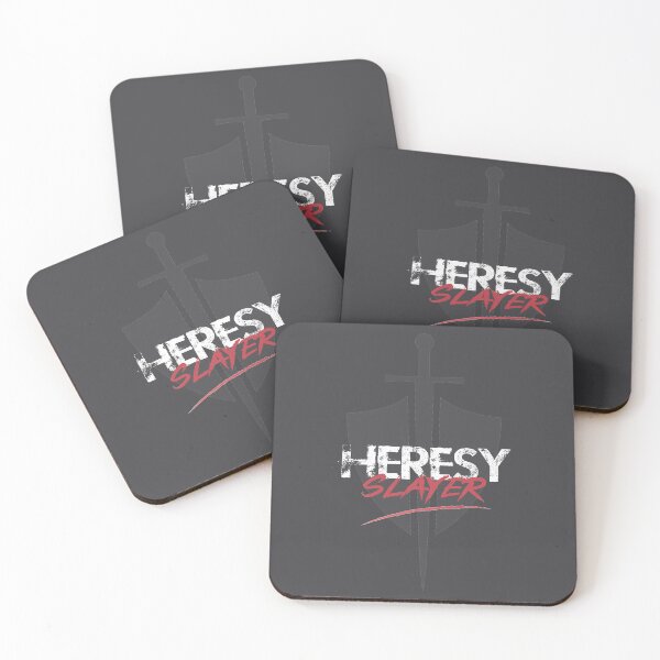 Item preview, Heresy Slayer (White) designed and sold by domusfidei.