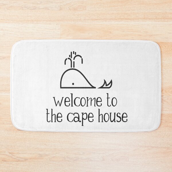 Item preview, Welcome to The Cape House - Whale designed and sold by TheCapeHouse.