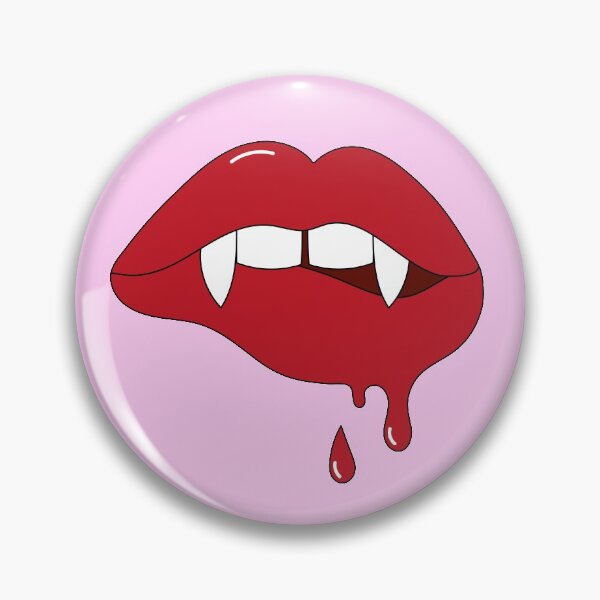 Item preview, Vampire Teeth Lips designed and sold by Monique Vasconcelos.