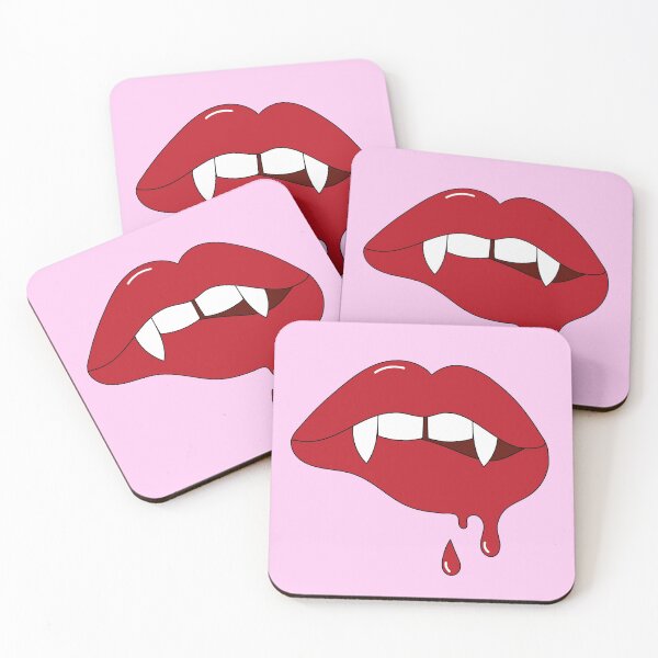 Item preview, Vampire Teeth Lips designed and sold by Monique Vasconcelos.