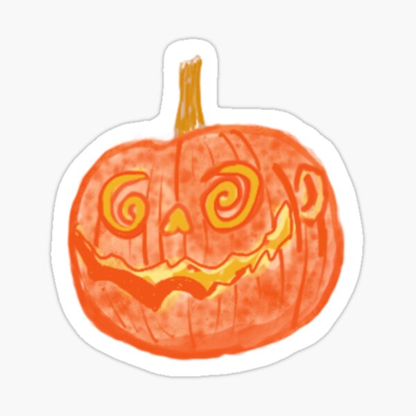 Halloween Pumpkin Sticker