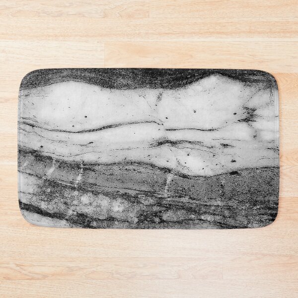Item preview, Black and White Marble Texture Abstract Decorative Surface designed and sold by worldways.
