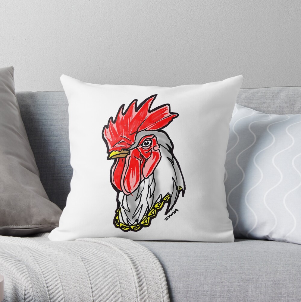 Item preview, Throw Pillow designed and sold by sketchNkustom.