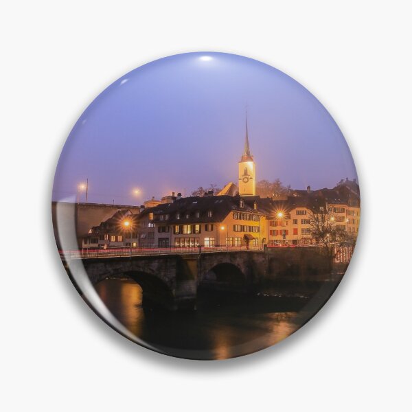 Item preview, Night city scene in Bern designed and sold by seunglee.