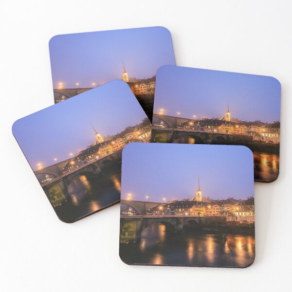 Item preview, Night city scene in Bern designed and sold by seunglee.