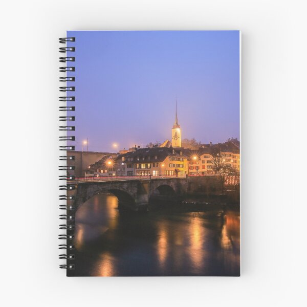 Item preview, Night city scene in Bern designed and sold by seunglee.