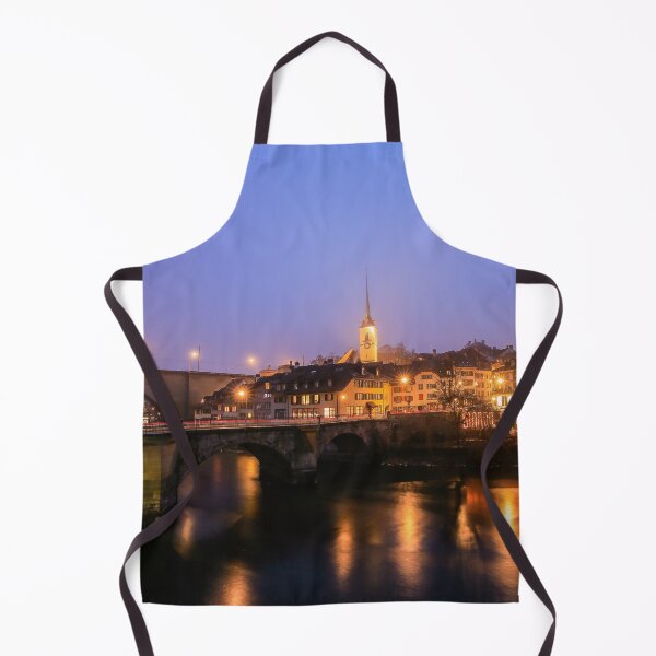Item preview, Night city scene in Bern designed and sold by seunglee.