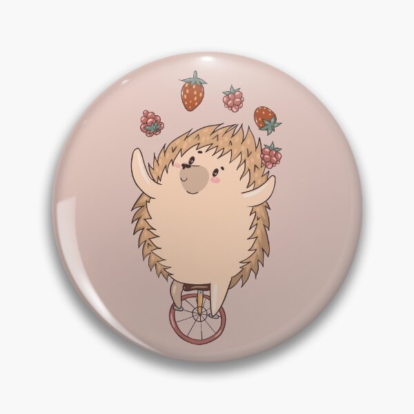 Item preview, Hedgehog juggles berries designed and sold by kalud-zoldyck.