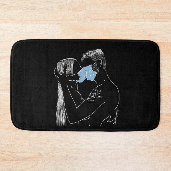 Item preview, kiss in love masked mask covid 19 kiss kiss 2020 designed and sold by Culturesensible.