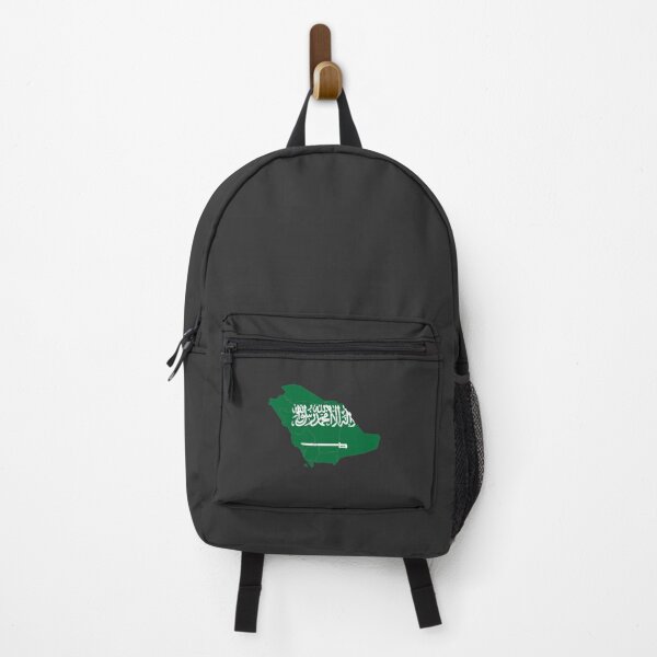 Item preview, Saudi Arabia Flag Map with regions designed and sold by Alo.