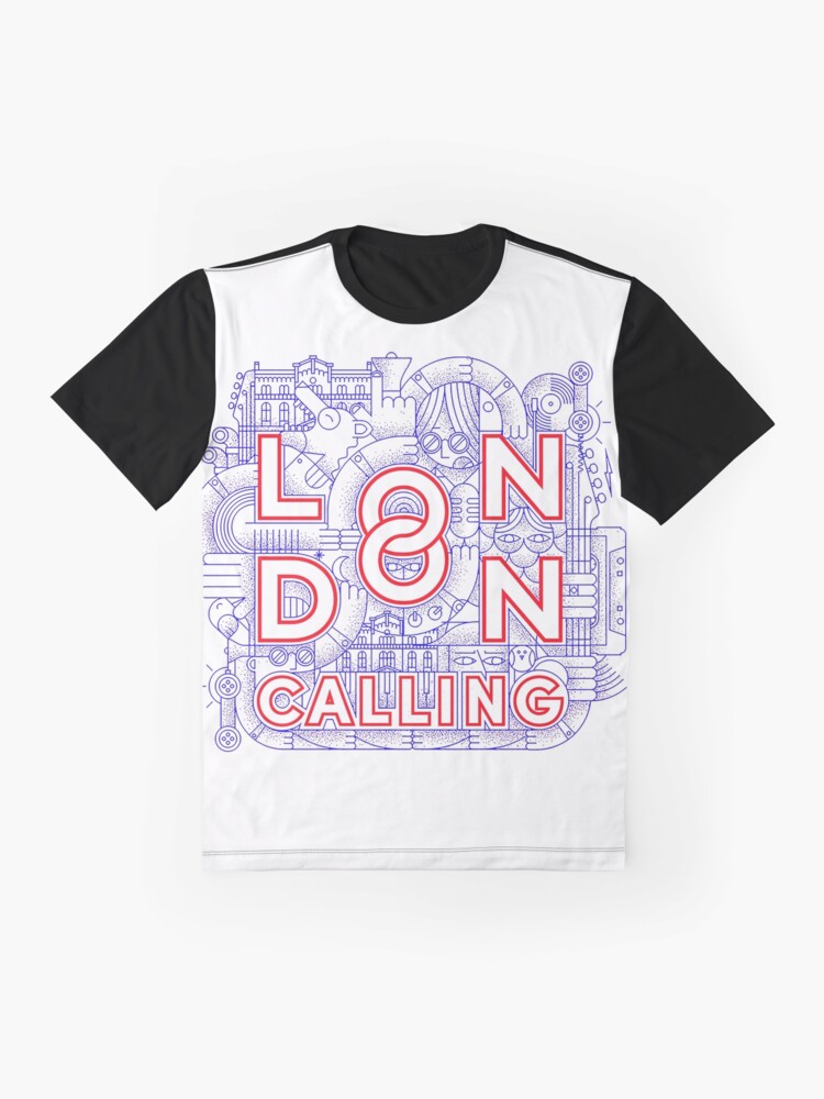 london calling t shirt white