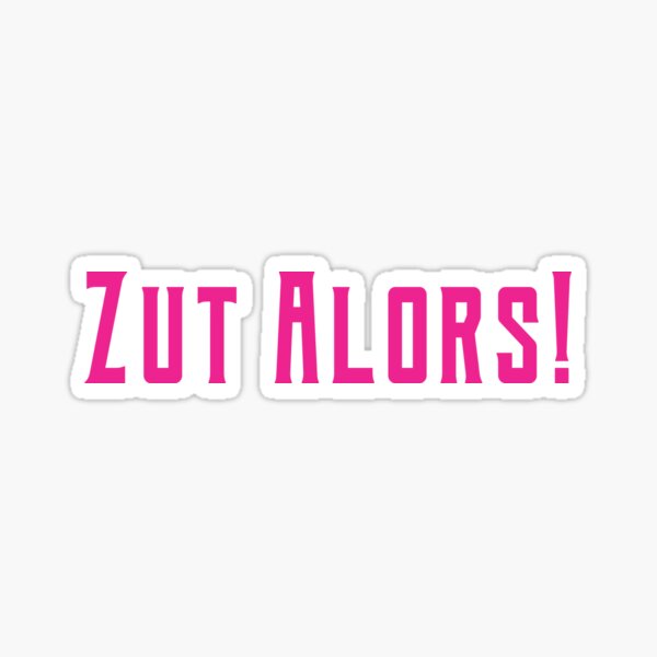 Aperçu de l'œuvre Zut Alors! créée et vendue par AHMTheBeesTees.