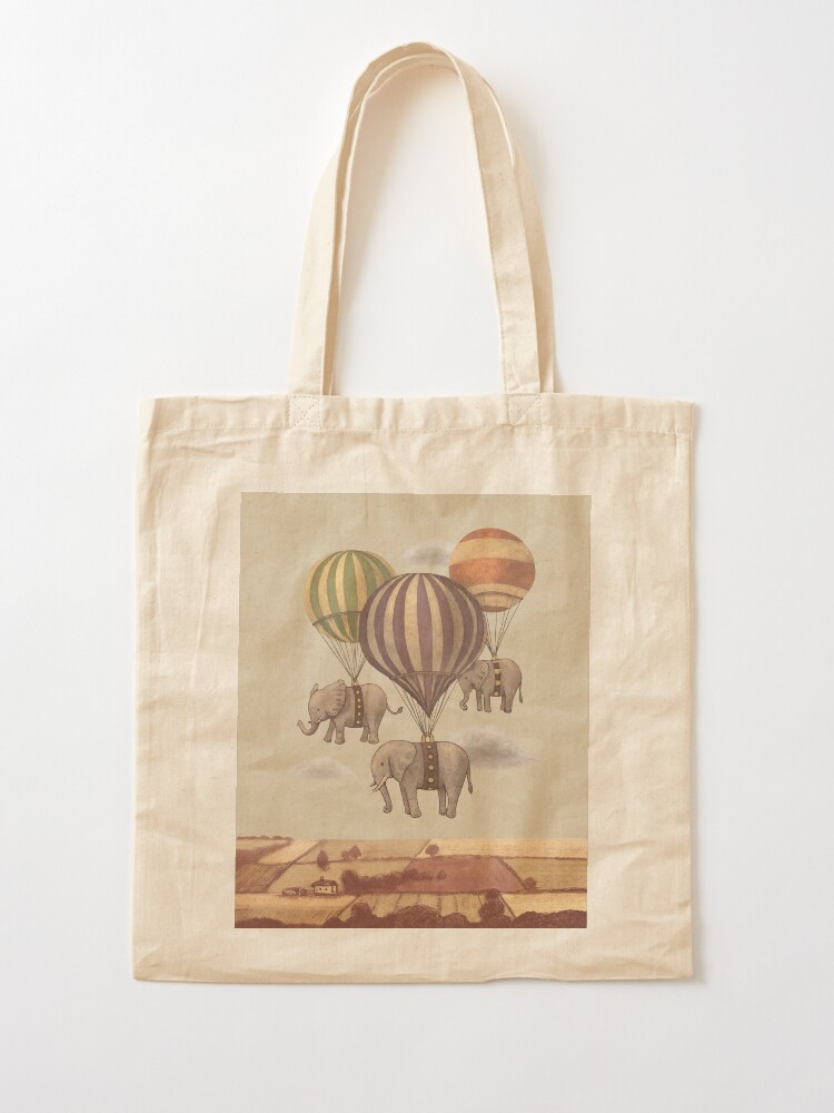 Alternate view of Flight of the Elephants Tote Bag