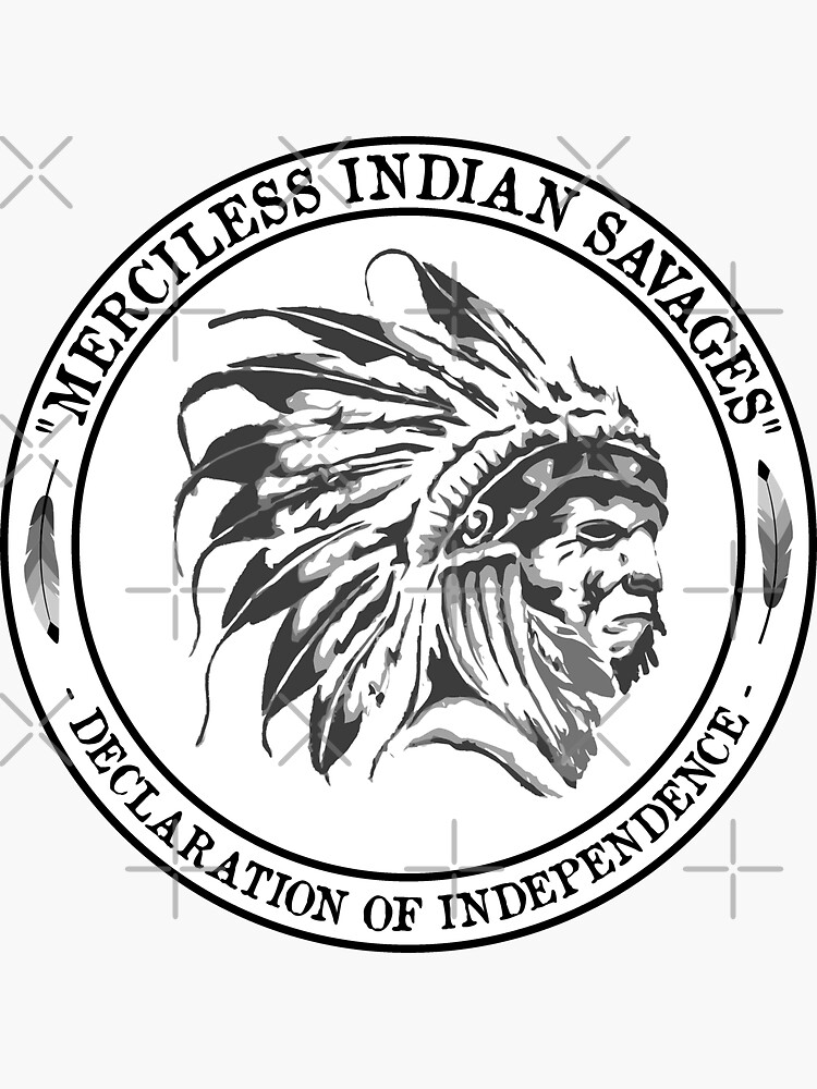 declaration of independence native savages