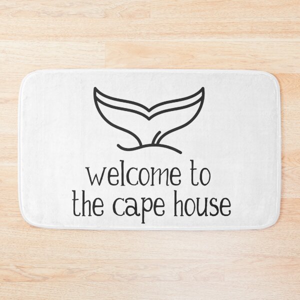 Item preview, Welcome to The Cape House - Whale Tail designed and sold by TheCapeHouse.