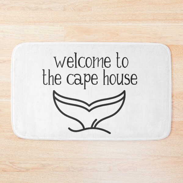 Item preview, Welcome to The Cape House - Whale Tail designed and sold by TheCapeHouse.