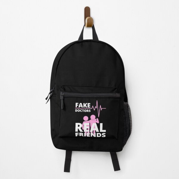 Item preview, Fake Doctors Real Friends, Pink designed and sold by NiceSign.