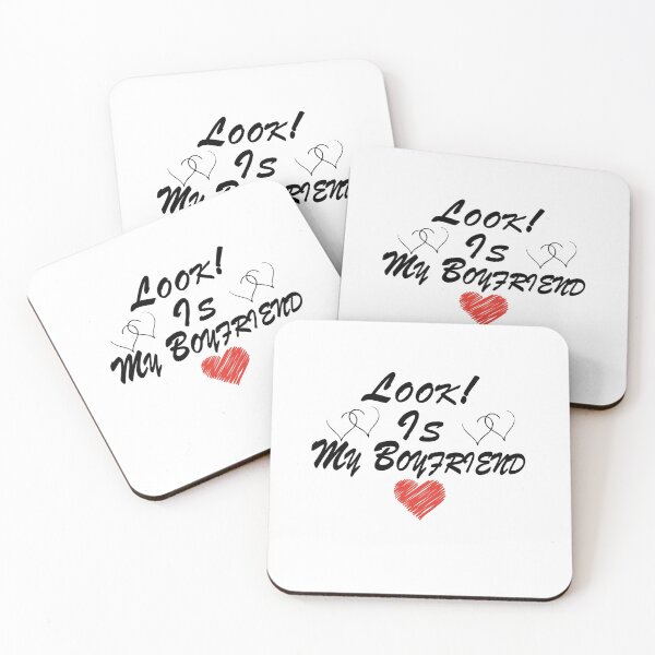 Item preview, Look! Is My Boyfriend Funny Gift Idea for Year Anniversary, Cute Presents, 1, Birthday designed and sold by AchrafOc.