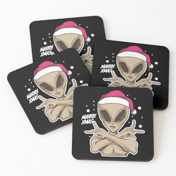 Item preview, Alien Santa   (version 2) designed and sold by kalud-zoldyck.