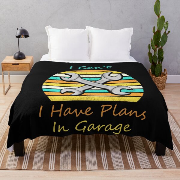 Item preview, I Can't I Have Plans In Garage Vintage designed and sold by Soukainadesign.