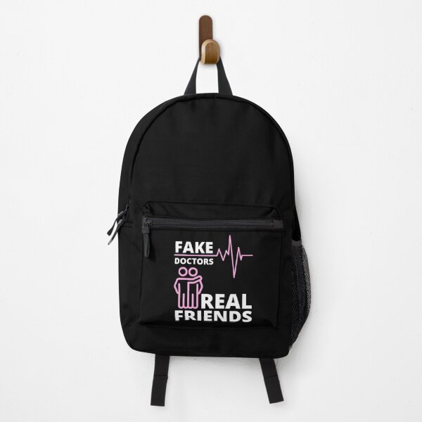Item preview, Fake Doctors Real Friends, Pink designed and sold by NiceSign.