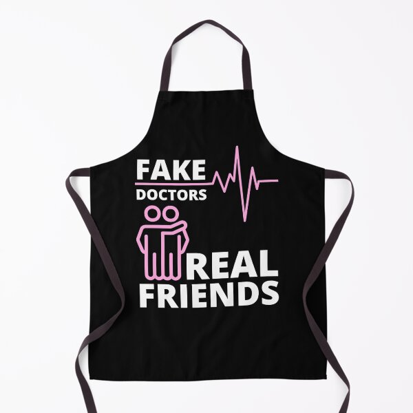 Item preview, Fake Doctors Real Friends, Pink designed and sold by NiceSign.